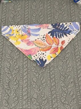 Tropical Floral Triangle Dog Bib in Multi-Color